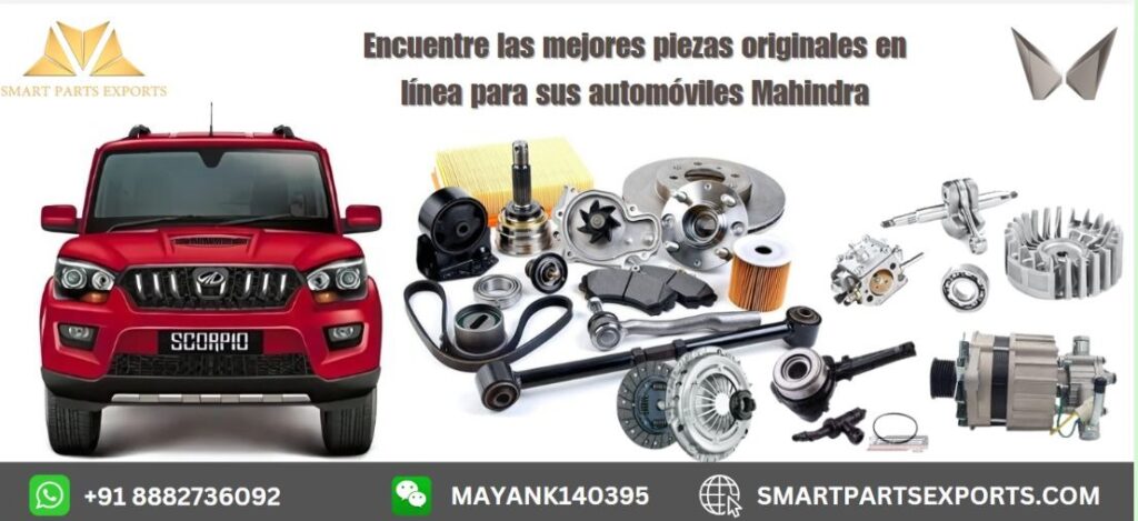 Piezas originales de Mahindra